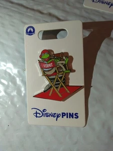 Prendedor nuevo del director de los Muppets de los parques de Disney 2025 Kermit The Frog OE - Imagen 1 de 5