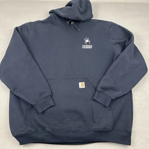 University of Richmond Hoodie Men XL Blue Carhartt Original Fit Sweatshir - Picture 1 of 8