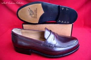 Heinrich Dinkelacker UK 6,5 Pferdeleder Shell Cordovan Janosh K oxblood NEU OVP - Picture 1 of 14