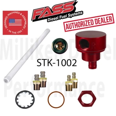 FASS Fuel Systems 5/8" Suction Tube Kit for CHEVY DODGE GMC FORD Diesel STK-1002 Foto 1 de 2
