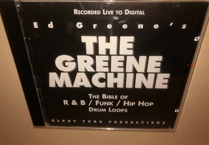 Ed Greenes The Greene Machine CD bible of R&b Funk Hip Hop Drum Loops album  - Picture 1 of 6
