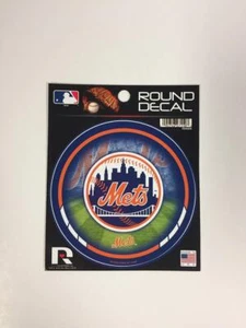 MLB New York Mets Round Decal - Picture 1 of 1