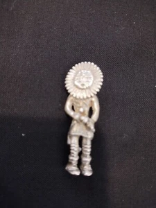 Vintage Sterlingsilber Native American Charm, handgefertigt (Hopi, Navajo??) - Bild 1 von 4