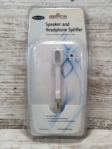 Belkin speaker and headphone splitter for ipod 24k gold plated connectors new  - Picture 1 of 10