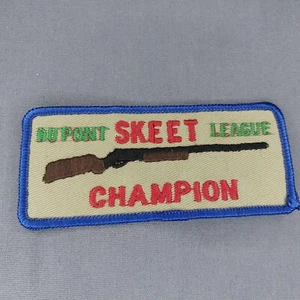 Dupont Skeet League Champion 4 1/4" x 2" Patch - Picture 1 of 2