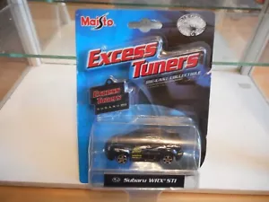 Maisto Ecess Tuners Subaru Impreza WRX STI in BLack on Blister - Imagen 1 de 2