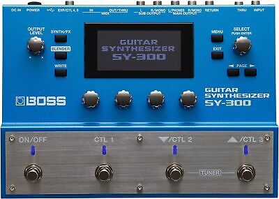 BOSS SY-300 Guitar Synthesizer Polyphonic Synth Sound brand New