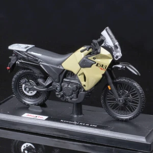 Maisto 1:18 Scale Kawasaki KLR 650 2022 motorcycle diecast model sport bike toy - Picture 1 of 15