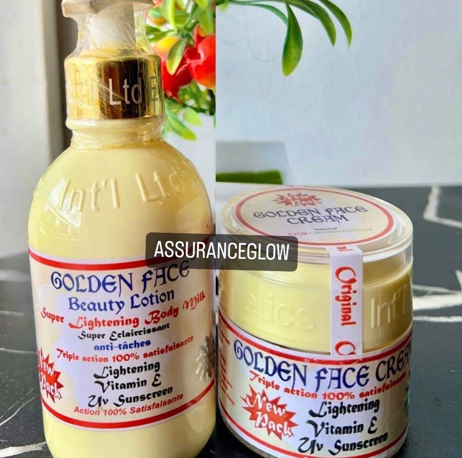 Golden Face Cream + Beauty Lotion Triple Action W/ UV Protection - Image 1 of 1