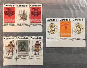 CANADA - #564-65, 568-69, 576-77. MNH. Block3 Of 3 - Picture 1 of 1