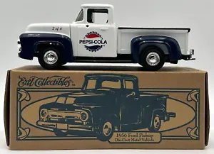 Pepsi Cola 1956 Ford Pickup Truck Diecast Bank Ertl Collectibles Vintage - Picture 1 of 17