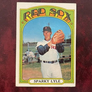 1972 Topps Set SPARKY LYLE #259 BOSTON RED SOX - EX - Picture 1 of 2