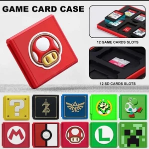 Nintendo Switch Premium 12-in-1 Game Card Case - Picture 1 of 34