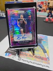 Prizm Bradlee Anae Fanatics 2020 púlsar púrpura SSP automático radiocontrol Dallas Cowboys #336 - Imagen 1 de 3