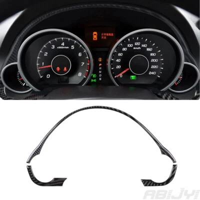Cubierta envolvente velocímetro interior fibra de carbono 4 piezas para Acura TL 2009-14 Foto 1 de 4