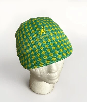 Gorra KANGOL Niños MEDIANA Verde Amarillo Cuadros 38.83 Foto 1 de 4