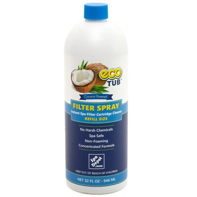 ecoTub Instant Filter Cleaner for Hot Tub & Spa - Eco-friendly - 32 oz. Refill - Image 1 of 3