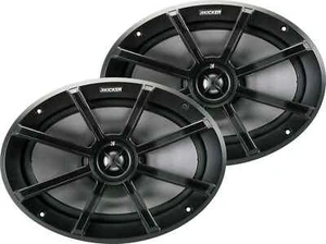 Kicker 40PS692 6x9" ATV/UTV/RZR/ Motorcycle Audio Speakers +Waterproof Wire PAIR - Picture 1 of 1