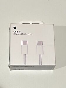 GENUINE Apple USB-C to USB-C Woven Charge Cable 1m MUQX3AM/A OPEN BOX
