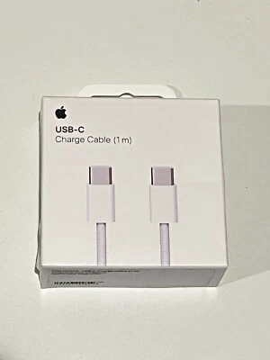 GENUINE Apple USB-C to USB-C 60W Woven Charge Cable 1m MQKJ3AM/A OPEN BOX - Image 1 of 3