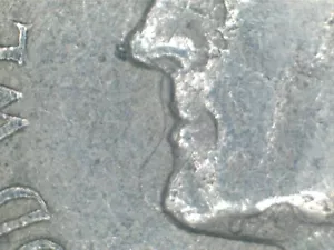 1960d Jefferson Nickle Die Clash with Dime - Picture 1 of 11