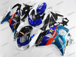 Kit de carenado de carrocería molde de inyección ABS azul blanco para Suzuki GSXR1000 2009-2016 - Imagen 1 de 10