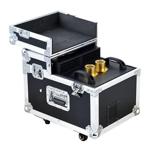 600W Dual Haze Nebel Rauch Maschine mit Koffer Bühne Fogger Party Hochzeit Disco Show - Bild 1 von 9