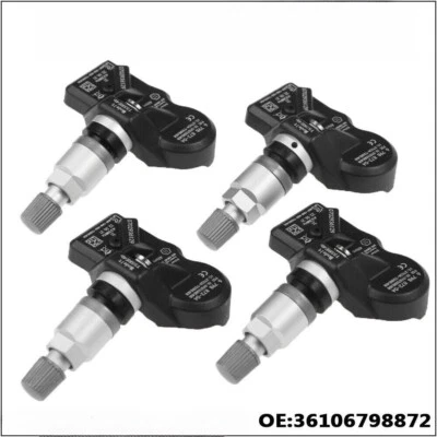 4x TPMS Tire Pressure Sensor 36106798872 For BMW F07 F11 F10 F06 F12 F13 F01 - Image 1 of 4