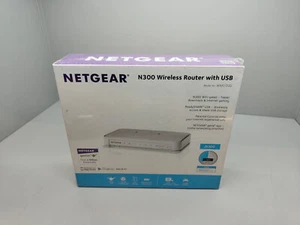 Netgear N300 WNR2200-100PES | WLAN-Router | 300 Mbps | 2.4 GHz | 4x LAN Ports - Bild 1 von 2