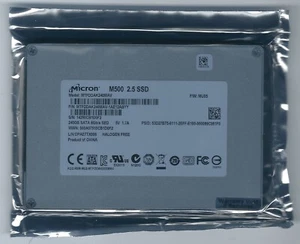 Micron 240GB SSD MTFDDAK240MAV M500 6.0Gb/s SATA III 2.5" MLC NEW!! UNOPENED!!! - Picture 1 of 5