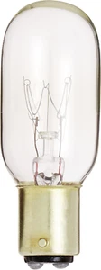 Satco S3906 130V DC Bayonet Base 15-Watt T7 Light Bulb, Clear - Picture 1 of 1
