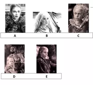 GAME OF THRONES DAENERYS 3-CARD LOT to CHOOSE ACEO Handmade Sketch Cards G. CIMA - Picture 1 of 16