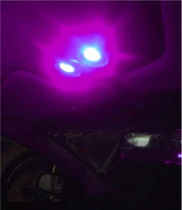 Bright Purple LED Interior Light Conversion Kit for Ford Fiesta WP WQ 2004-2009 - Picture 1 of 1