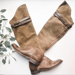 N.D.C Gerda High OTK Riding Boots 36 Leather Tall Brown Over The Knee Equestrian - Picture 1 of 6