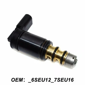 7SEU16 Compressor Valve A/C Control Valve ABS & Metal Anti-corrosion Black - Picture 1 of 12