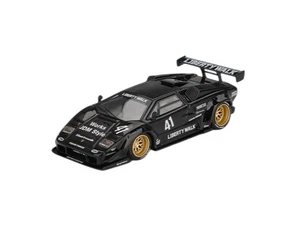 TSM Mini GT 1081 Lamborghini Countach LB Works Black LHD 1:64 Sealed - Picture 1 of 1