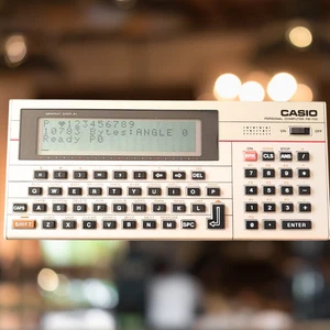 Casio PB-700 Vintage Pocket Computer BASIC Programmable 12KB RAM Tested Japan - Bild 1 von 6