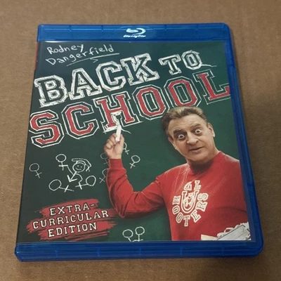 Back to School (Blu-ray Disc, 2011) Rodney Dangerfield RARE OOP Region A - Image 1 of 3