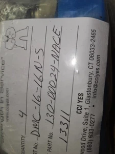 4-Pack CCIYES DMC-16-16N-S Fittings – 1" Tube x 1" MNPT, 316SS Compression Adapt - Picture 1 of 2