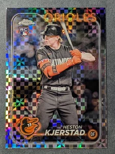 Heston Kjerstad 2024 Topps Cromo X-Fractor Baltimore Orioles Novato - Imagen 1 de 2