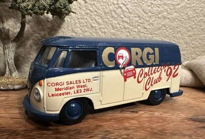 Corgi VW Volkswagen Panel Van 1:43 Collector's Club 1992 Diecast Model - Image 1 of 4