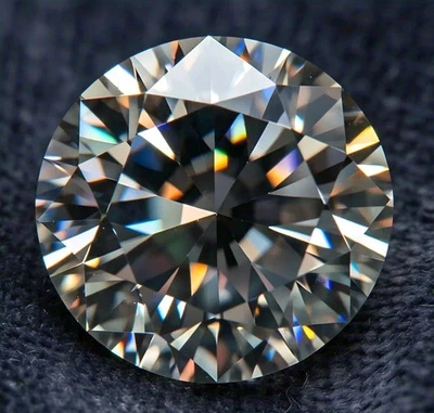 6.03 CT Natural D Color Lab Grown Diamond Round Cut Certified VVS1 CVD clarity - Image 1 of 4