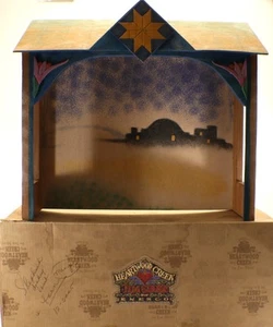 Jim Shore Heartwood Creek MANGER Stable 113258 Nativity Figurines 2003 - Picture 1 of 12