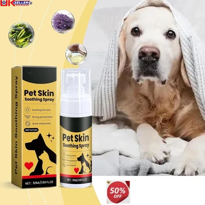 Zoomie Spray for Dogs, Pet Skin Treatment Spray, Itch Relief Sprays & Hot Spot