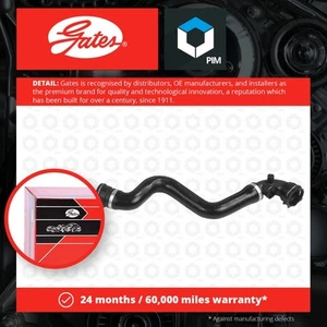 Radiator Hose fits BMW 316 E46 1.9 Upper 98 to 02 Coolant Gates 11531436407 New - Picture 1 of 2