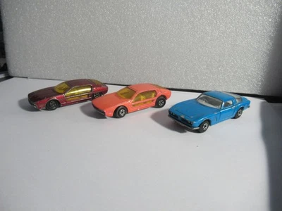 MATCHBOX # 20 LAMBORGHINI MARZAL 2 colori 1969 + # 14 ISO GRIGO original ENGLAND - Immagine 1 di 4
