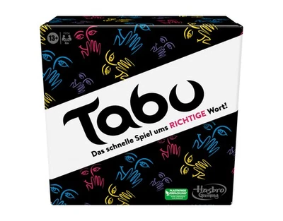 Hasbro Brettspiel Gesellschaftsspiel Silversterspiele Familienspiel Tabu - Bild 1 von 4