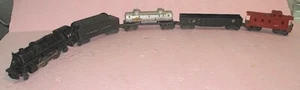 Lionel Postwar #1465 3-Car Freight Set w/ 2034 6066T +6465-6462-6257 TESTED+GOOD - Picture 1 of 10