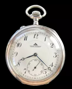 Glashütte i/Sa Silber 800 Deutsche Präzisionsuhr 1A Qualität Antike Taschenuhr - Imagen 1 de 12