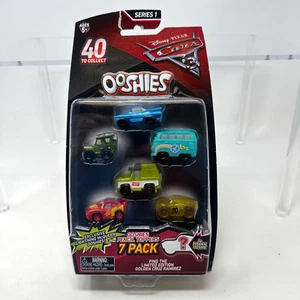 Disney Pixar Cars Ooshies 7er Pack versiegelt Squishy Rubber * Karton Gebrauchsspuren - Bild 1 von 9